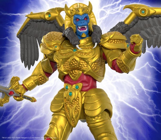 Goldar 7-inch Scale | Mighty Morphin Power Rangers Ultimates | Super7