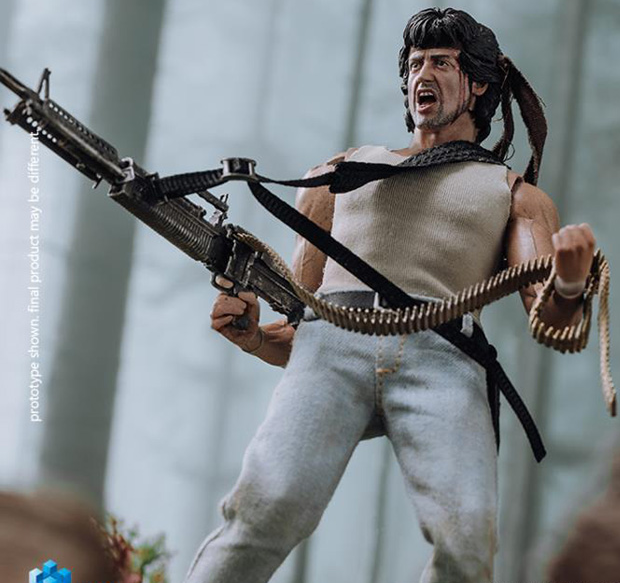 John Rambo 1:12 Scale Exquisite Super | First Blood | Hiya Toys