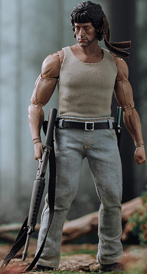 John Rambo 1:12 Scale Exquisite Super | First Blood | Hiya Toys