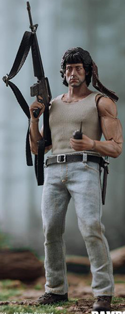 John Rambo 1:12 Scale Exquisite Super | First Blood | Hiya Toys