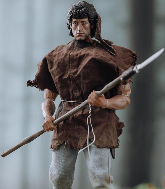 John Rambo 1:12 Scale Exquisite Super | First Blood | Hiya Toys