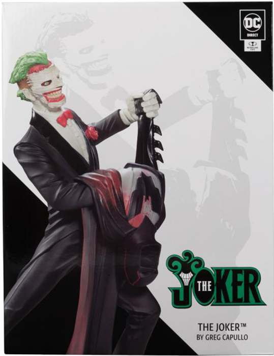 The Joker and Batsuit (Greg Capullo) Limited Edition DC Designer Series | DC Comics | McFarlane Toys