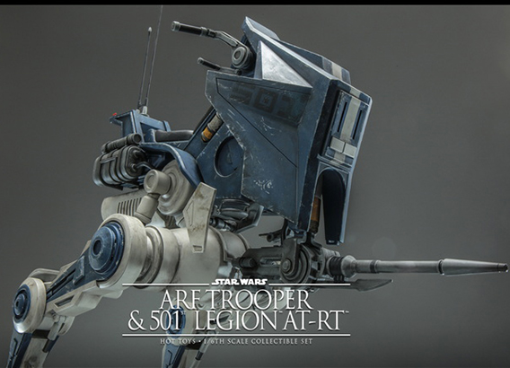 ARF Trooper and 501st Legion AT-RT 1/6th Scale Collectible Set | Hot Toys TV Masterpiece | Star Wars: The Clone Wars