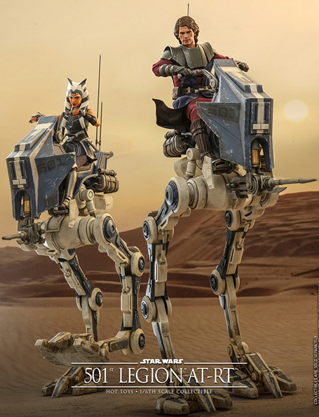 ARF Trooper and 501st Legion AT-RT 1/6th Scale Collectible Set | Hot Toys TV Masterpiece | Star Wars: The Clone Wars