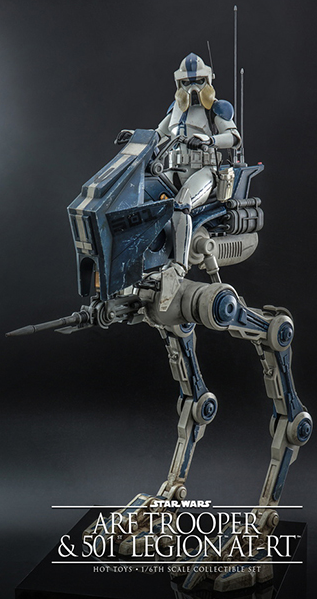 ARF Trooper and 501st Legion AT-RT 1/6th Scale Collectible Set | Hot Toys TV Masterpiece | Star Wars: The Clone Wars