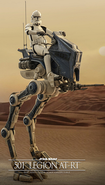 ARF Trooper and 501st Legion AT-RT 1/6th Scale Collectible Set | Hot Toys TV Masterpiece | Star Wars: The Clone Wars