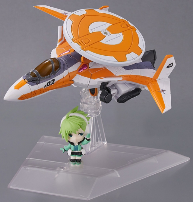 VF-31E Siegfried Chuck Mustang Use Version and Reina Prowler Set Tiny Session | Macross Delta | Bandai Spirits