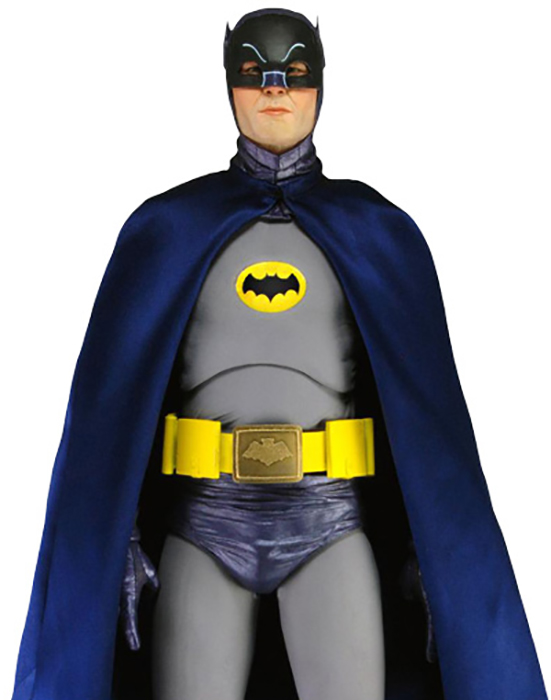 Adam West Batman 1/4 Scale | Batman Classic 1966 TV Series | NECA