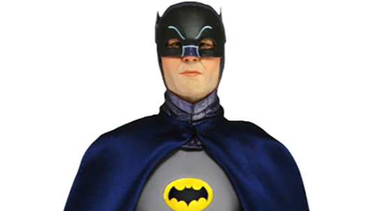 Adam West Batman 1/4 Scale | Batman Classic 1966 TV Series | NECA