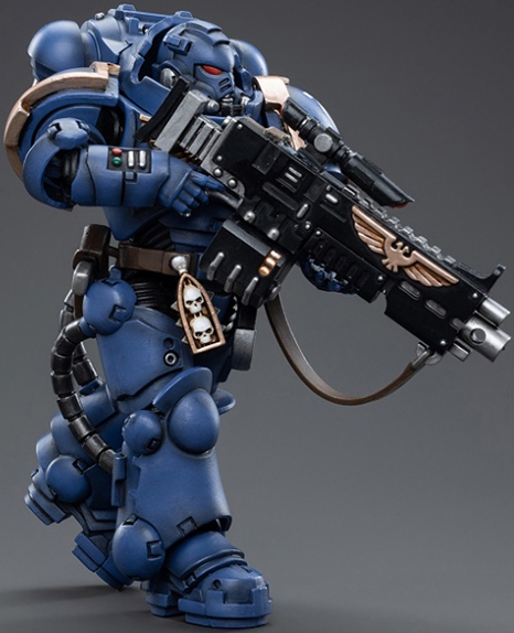 Ultramarines Heavy Intercessor Helvin Gure 1/18 Scale | Warhammer 40K | Joy Toy