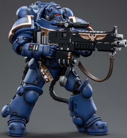 Ultramarines Heavy Intercessor Helvin Gure 1/18 Scale | Warhammer 40K | Joy Toy