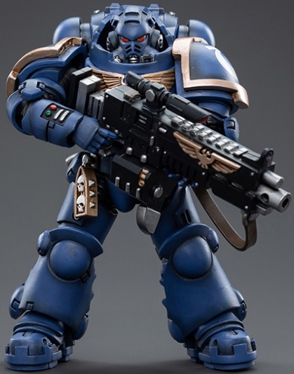 Ultramarines Heavy Intercessor Helvin Gure 1/18 Scale | Warhammer 40K | Joy Toy
