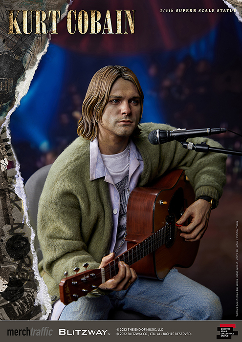 Kurt Cobain | Blitzway Collectible Figure | TFSource