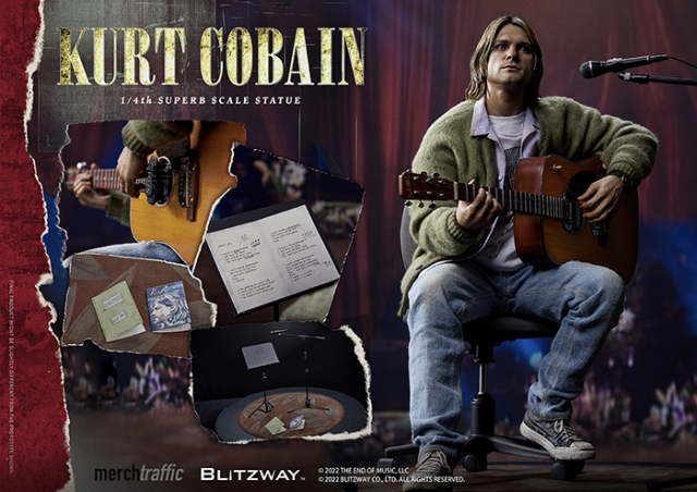 Kurt Cobain | Blitzway Collectible Figure | TFSource