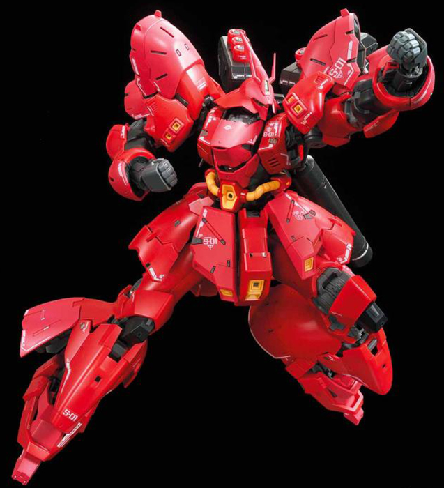 29 MSN-04 Sazabi Gundam Real Grade 1/144 Scale Model Kit | Mobile Suit Gundam: Char's Counterattack | Bandai Spirits