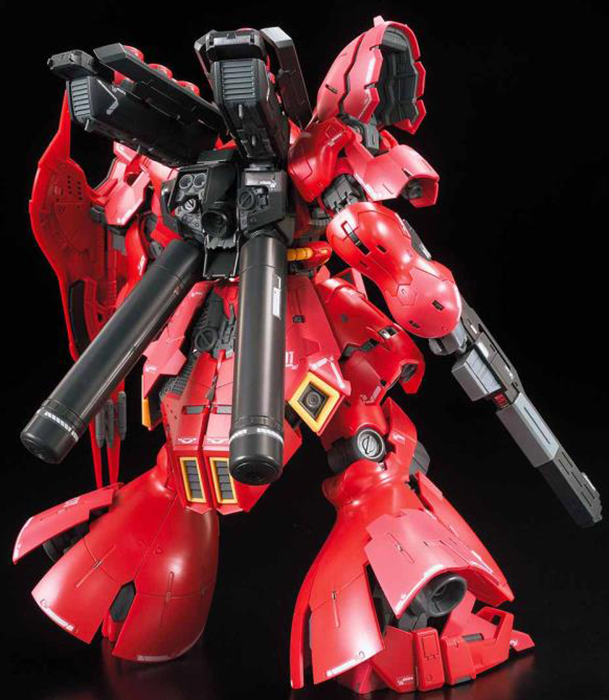 29 MSN-04 Sazabi Gundam Real Grade 1/144 Scale Model Kit | Mobile Suit Gundam: Char's Counterattack | Bandai Spirits