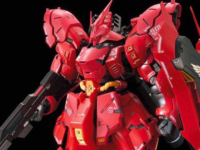 29 MSN-04 Sazabi Gundam Real Grade 1/144 Scale Model Kit | Mobile Suit Gundam: Char's Counterattack | Bandai Spirits