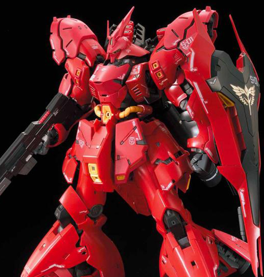 29 MSN-04 Sazabi Gundam Real Grade 1/144 Scale Model Kit | Mobile Suit Gundam: Char's Counterattack | Bandai Spirits