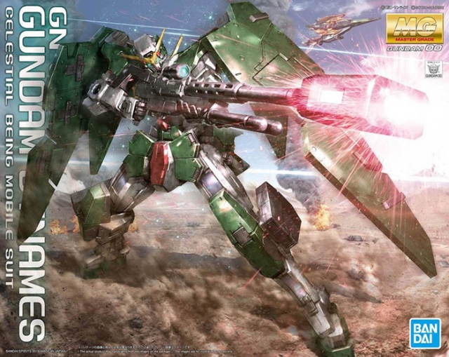 GN-002 Gundam Dynames Master Grade 1/100 Scale | Mobile Suit Gundam 00 | Bandai Spirits