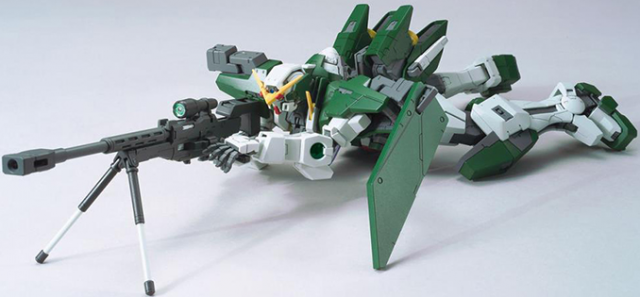 GN-002 Gundam Dynames Master Grade 1/100 Scale | Mobile Suit Gundam 00 | Bandai Spirits