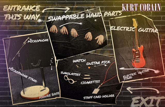 Kurt Cobain | Blitzway Collectible Figure | TFSource