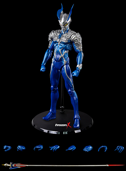 Ultraman Zero Luna Miracle ThreezeroX Collectible Figure | Ultraman Ultraman Zero: The Chronicle | threezero