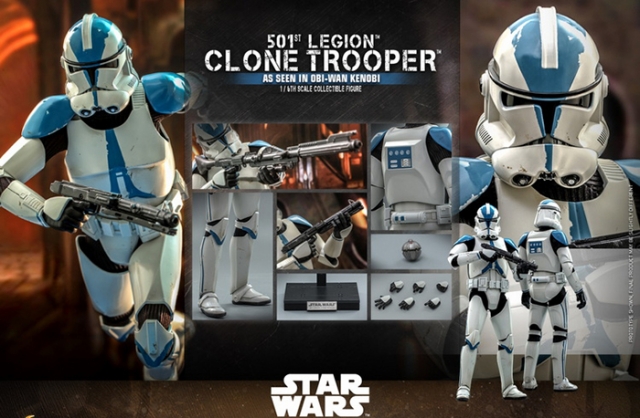 TMS092 501st Clone Trooper 1/6th Scale Collectible Figure | Hot Toys TV Masterpiece | Star Wars: Obi-Wan Kenobi