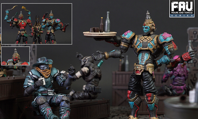 FAV-H15 Rakshasa-Cyan Red 1:18 Scale | Annex 2179 FAV