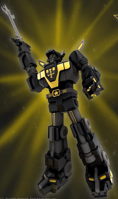 Voltron Galaxy Black 7-Inch Scale | Voltron: Defender of the Universe Ultimates | Super7