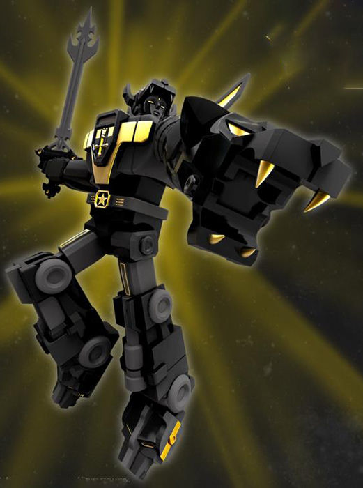Voltron Galaxy Black 7-Inch Scale | Voltron: Defender of the Universe Ultimates | Super7