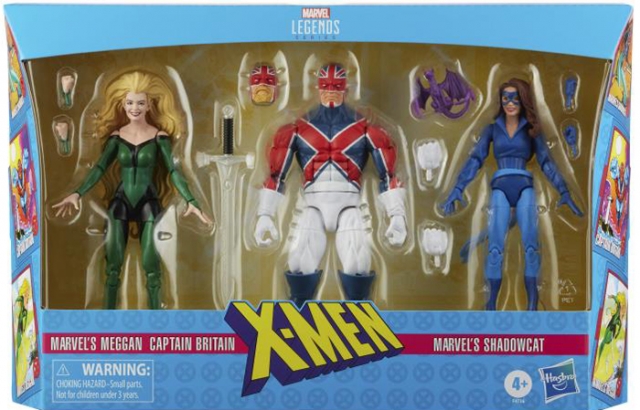 Excalibur 6-Inch Scale Three-Pack | X-Men | Marvel Legends