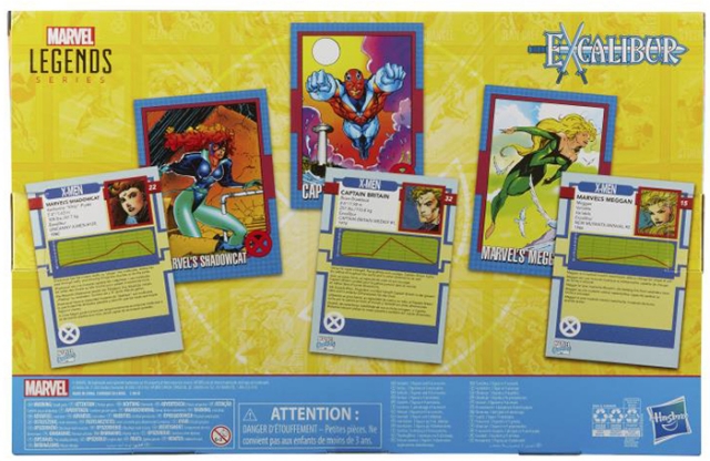 Excalibur 6-Inch Scale Three-Pack | X-Men | Marvel Legends