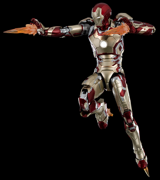 Iron Man Mark 42 DLX Collectible Figure| Threezero Avengers: Infinity Saga DLX