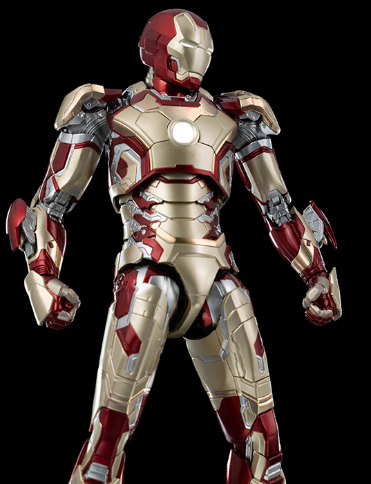 Iron Man Mark 42 DLX Collectible Figure| Threezero Avengers: Infinity Saga DLX