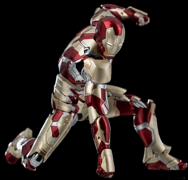 Iron Man Mark 42 DLX Collectible Figure| Threezero Avengers: Infinity Saga DLX
