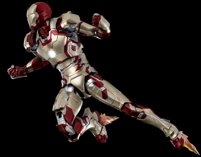 Iron Man Mark 42 DLX Collectible Figure| Threezero Avengers: Infinity Saga DLX