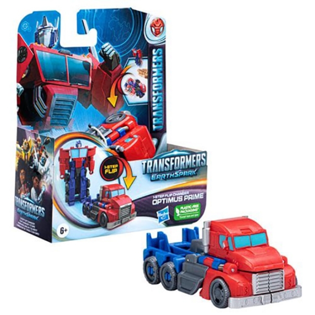 1 Step Flip Optimus Prime | Transformers:  Earthspark