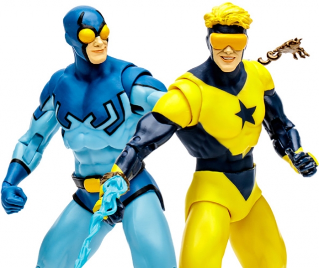 Booster Gold and Blue Beetle 7-inch Scale Two-Pack | DC Multiverse | McFarlane Toys