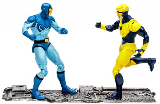 Booster Gold and Blue Beetle 7-inch Scale Two-Pack | DC Multiverse | McFarlane Toys