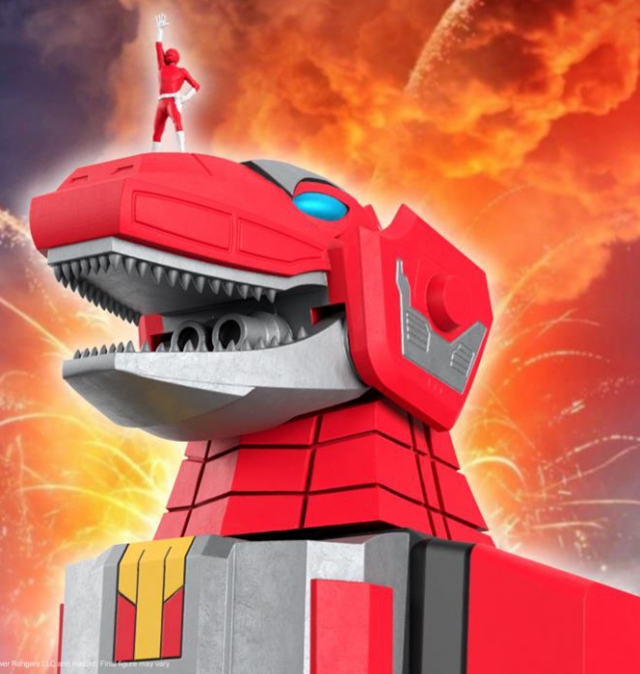 Tyrannosaurus Dinozord 7-inch Scale | Mighty Morphin Power Rangers Ultimates | Super7