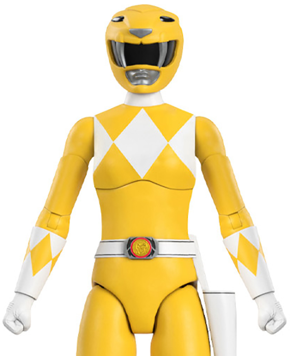 Yellow Ranger 7-inch Scale | Mighty Morphin Power Rangers Ultimates | Super7