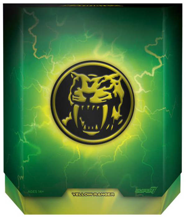 Yellow Ranger 7-inch Scale | Mighty Morphin Power Rangers Ultimates | Super7