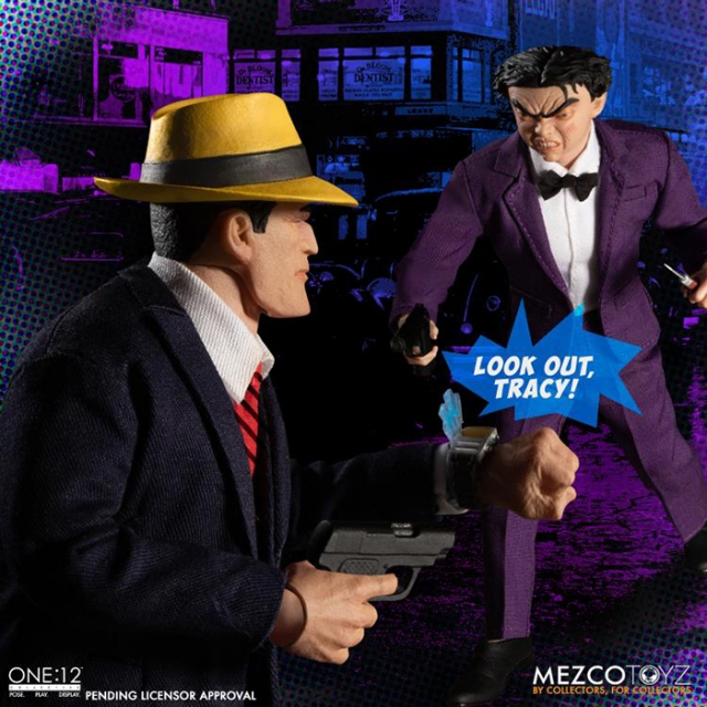 Dick Tracy and Flattop Box Set One:12 Collective | Dick Tracy | Mezco Toyz