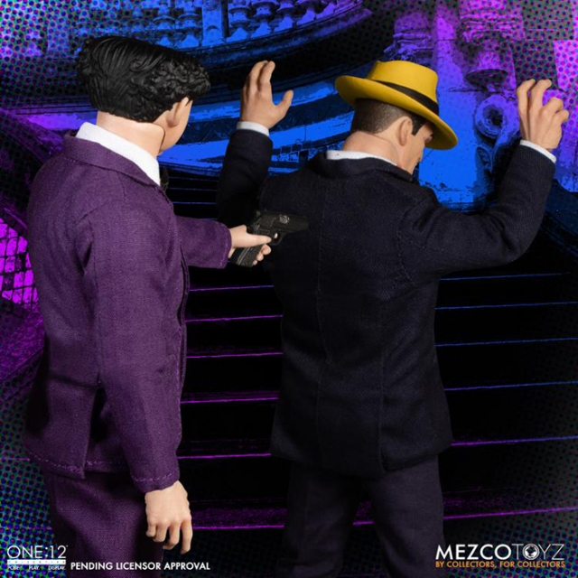 Dick Tracy and Flattop Box Set One:12 Collective | Dick Tracy | Mezco Toyz