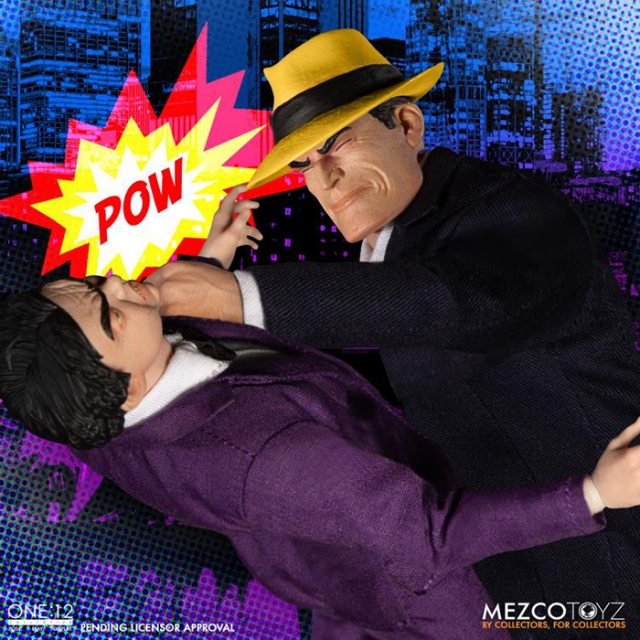 Dick Tracy and Flattop Box Set One:12 Collective | Dick Tracy | Mezco Toyz