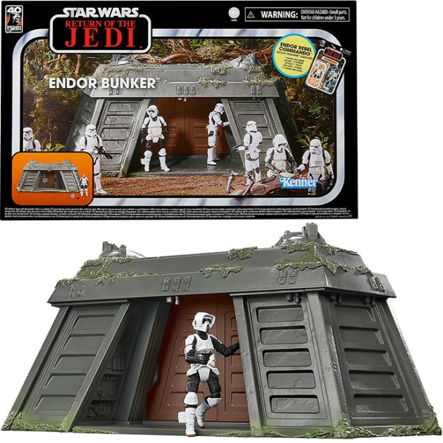 Endor Bunker Playset | Star Wars: Return Of The Jedi | Star Wars The Vintage Collection 40th Anniversary