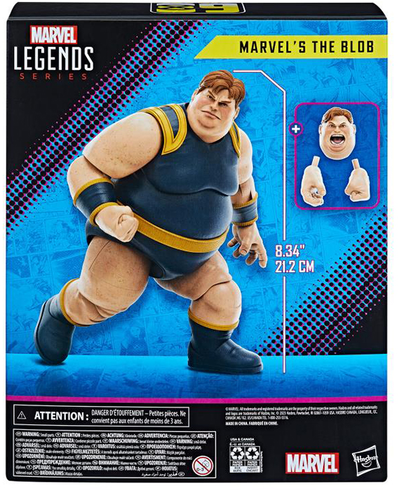 The Blob 6-Inch Scale | X-Men | Marvel Legends 60th Anniversary