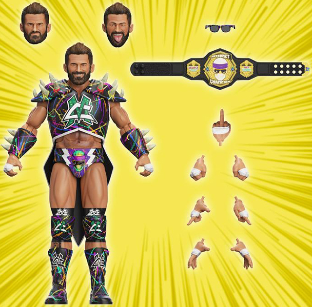 Matt Cardona (W2) 7-inch Scale | Major Wrestling Figure Podcast Ultimates | Super7