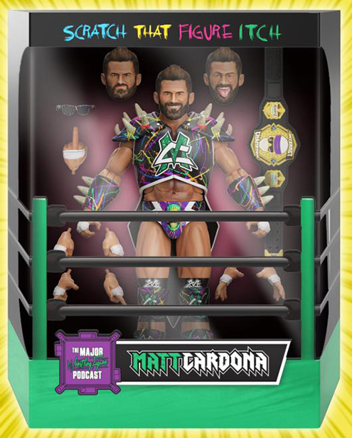Matt Cardona (W2) 7-inch Scale | Major Wrestling Figure Podcast Ultimates | Super7