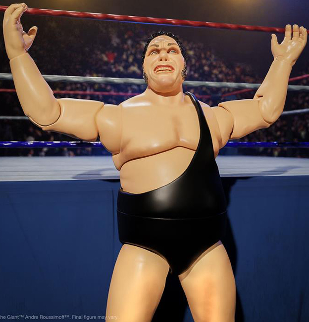 Andre the Giant Black Singlet 7-inch Scale | Ultimates | Super7